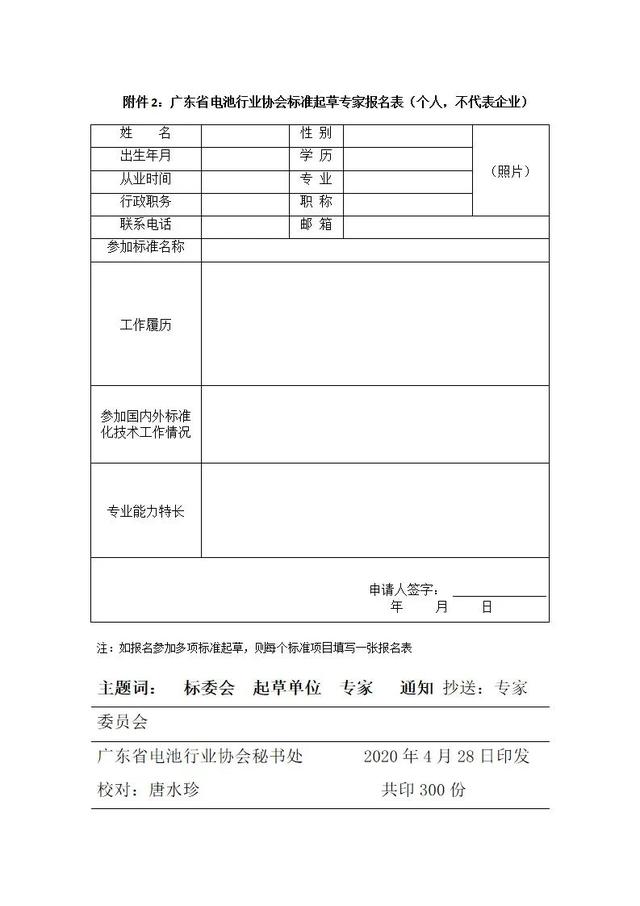 关于向会员单位征集标准委员会起草单位（专家）的通知